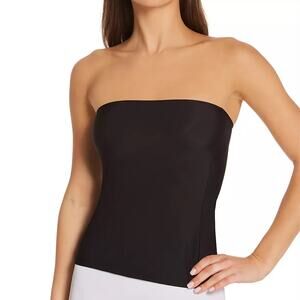 NEW Only Hearts P/S Second Skins Tube Top Black 4759 NYC Cami Bandeau Shell Slip